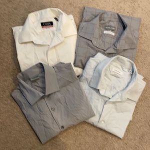 Set of 4 men’s button down shirts